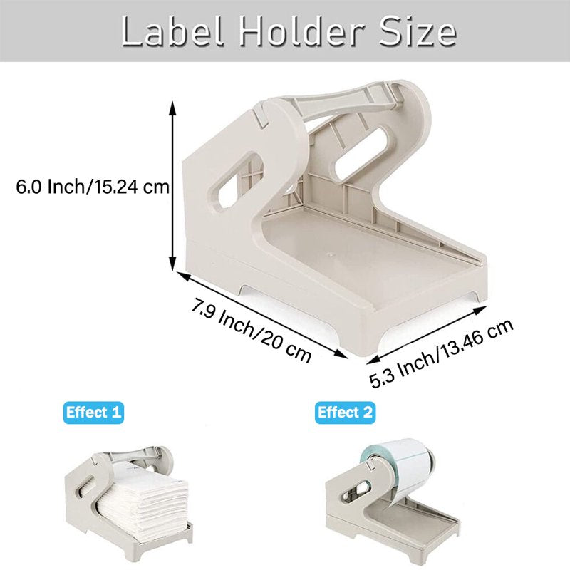 Thermal Label Roll Holder for Dymo Zebra Rollo & Fanfold Label Printer