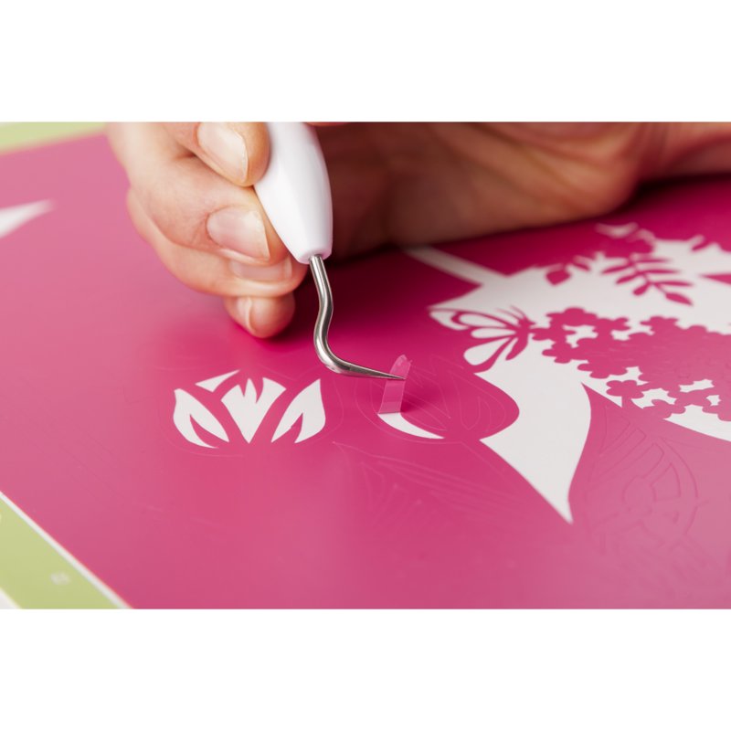 Weeding Tool for Vinyl & Iron-On Crafts - Rose Pink