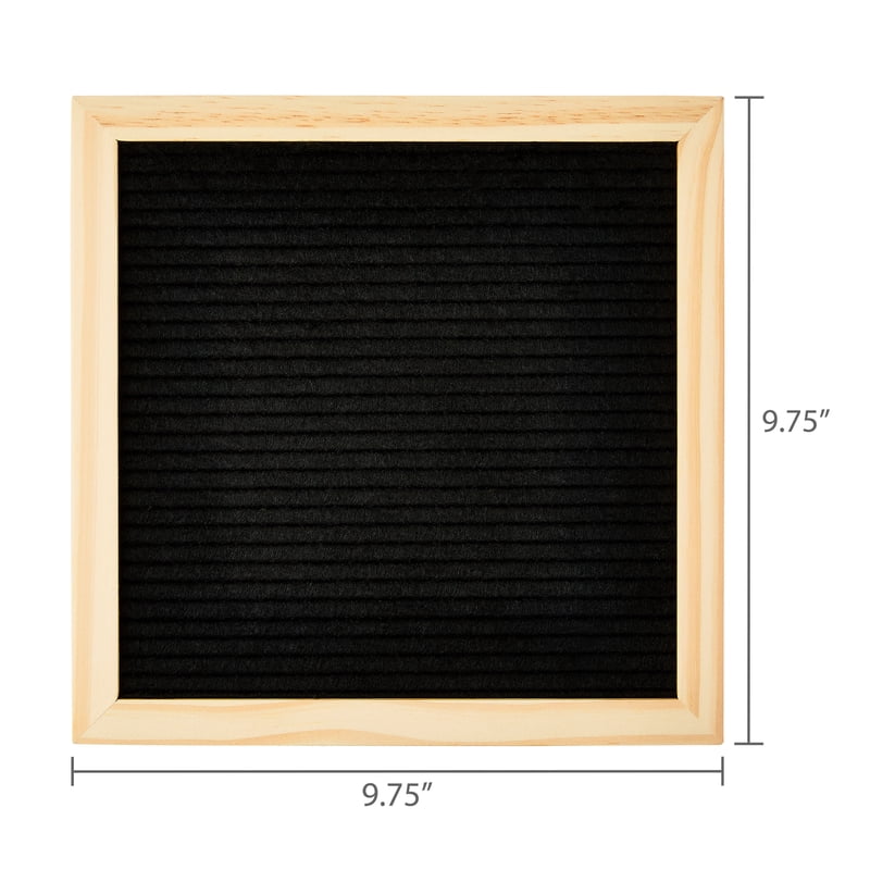 Felt Letter Message Board Set 10x10 Inches with 140 Letters for Home & Events