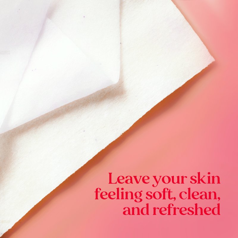 Pink Grapefruit Makeup Remover & Facial Cleansing Wipes - 30 Count