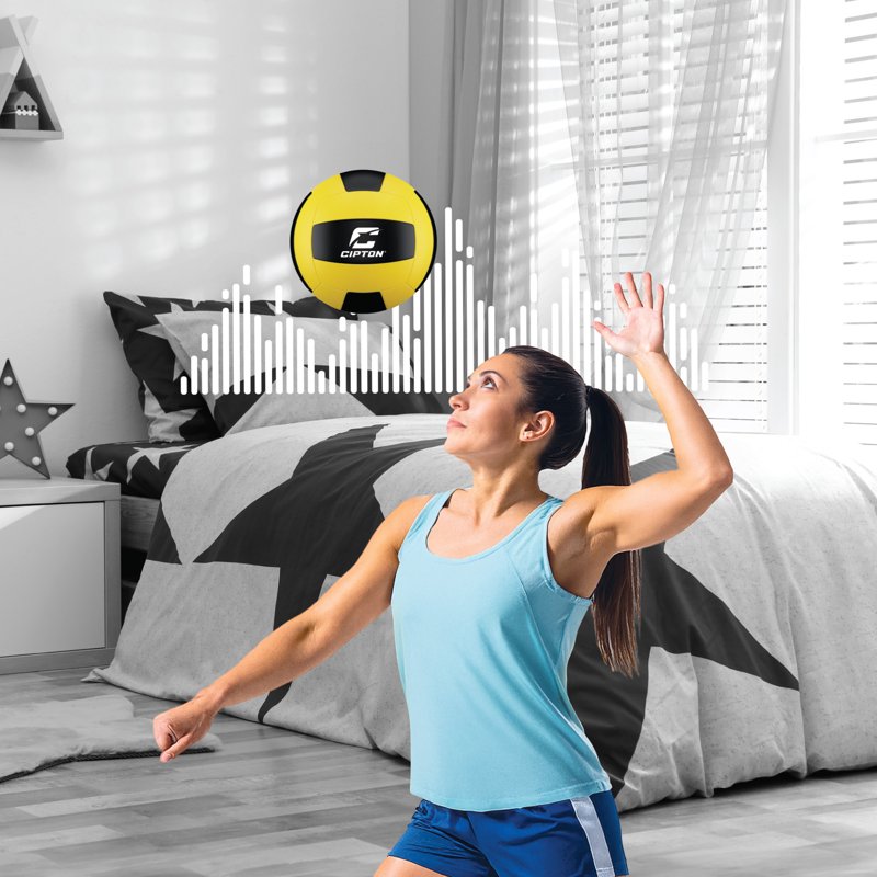 Silent Volleyball with Soft Foam - Indoor Training Ball for Home & Practice