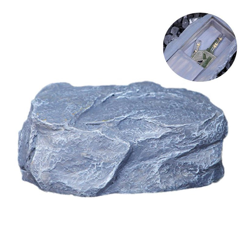 Outdoor Fake Rock Key Hider Safe Discreet Garden Key Storage Waterproof