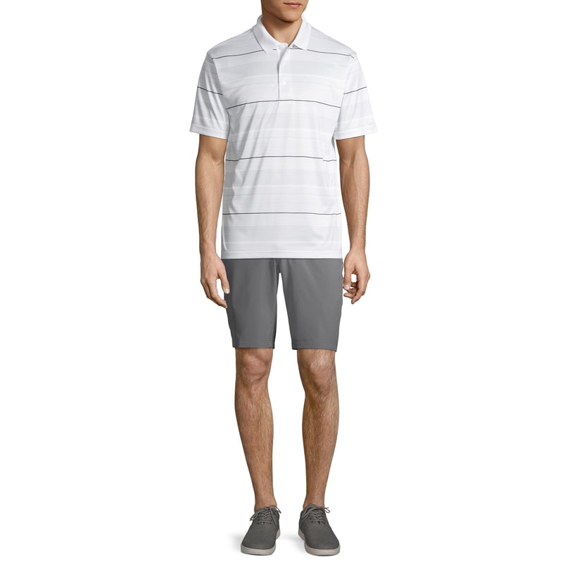Men's Stretch Golf Shorts with Active Flex Waist - Moisture-Wicking, Sun Protection, Eco-Friendly