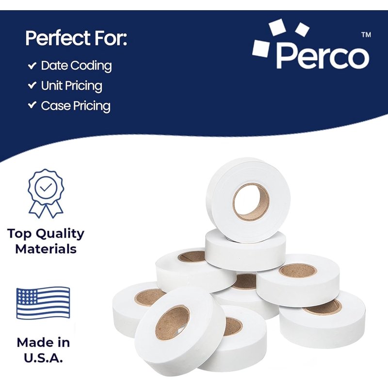 Blank Price Marking Labels for Garvey 22-6/22-7/22-8 Price Guns - 110,000 Labels in Bulk