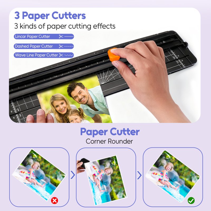 9-In-1 Thermal Laminator Machine Set for A4 Documents with Pouches & Accessories