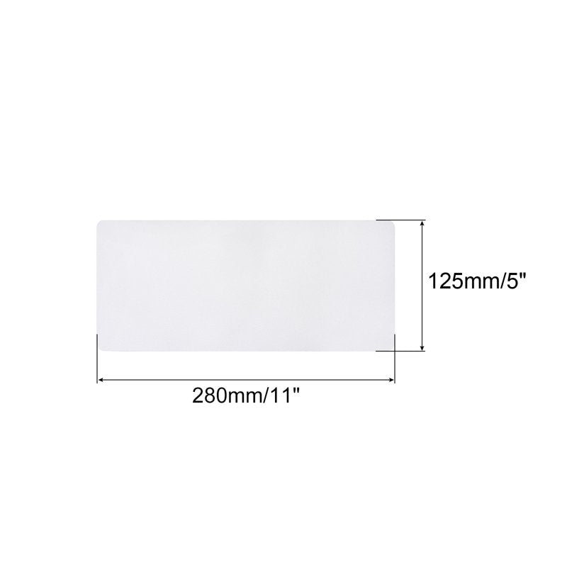Fabric Iron-On Patches for Clothes & Repairs - Pack of 4, 11x5 Inches