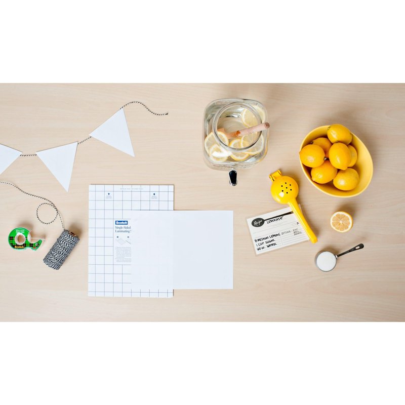 Laminating Sheets Letter Size 9x12 Inches - Pack of 50, Single Sided