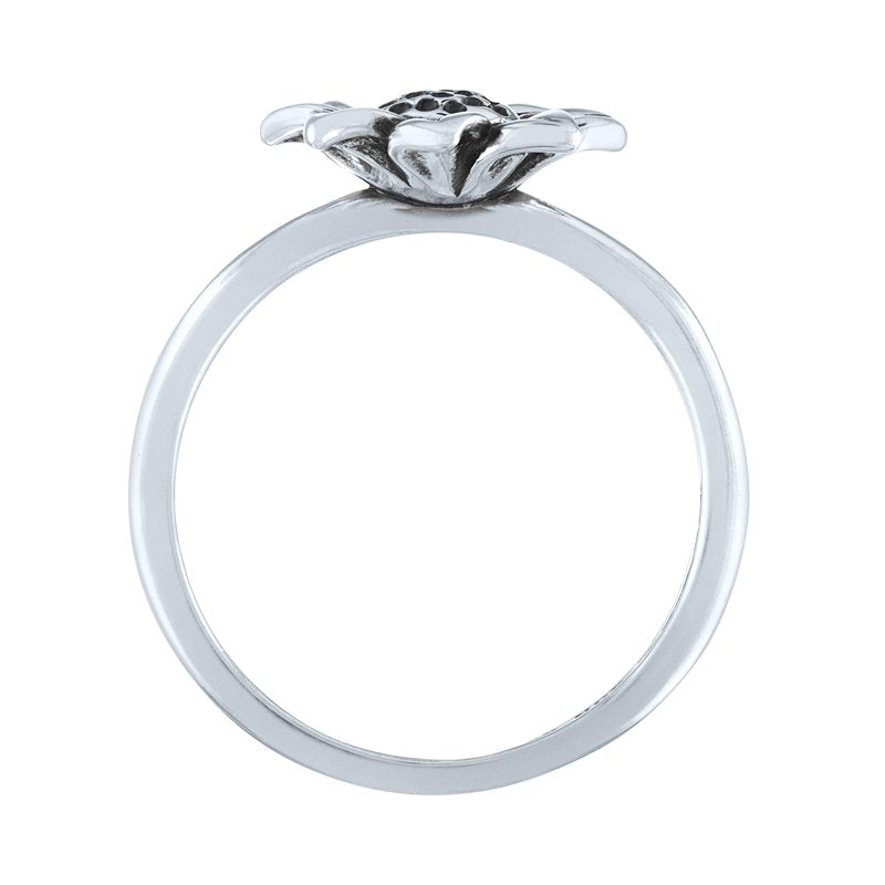 Sterling Silver Sunflower Ring for Women - Fine Jewelry Gift