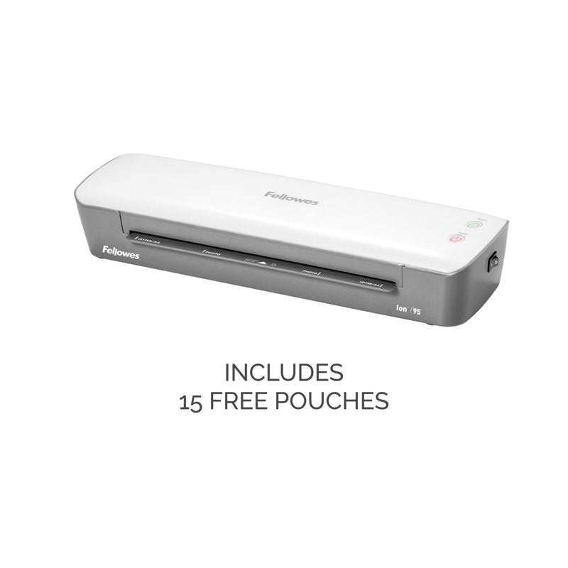 Laminator Starter Kit with 15 Pouches - 9.5-Inch Office Laminator