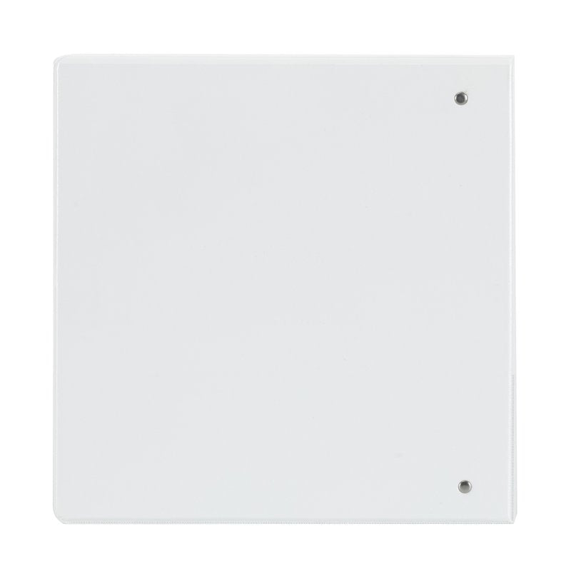 Durable View Binder with 2-Inch Rings for 520 Sheets - White
