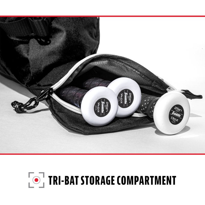 Youth Baseball Bat & Equipment Bag with Ventilated Cleat Compartment