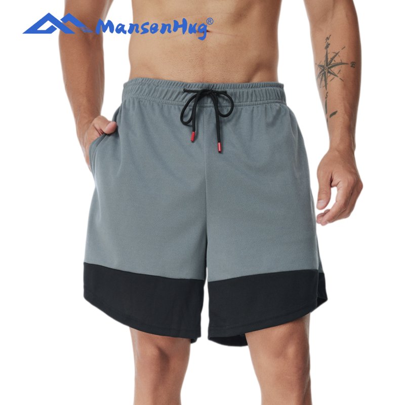 Men's 2-in-1 Athletic Workout Shorts with Phone Pocket & Quick Dry Fabric