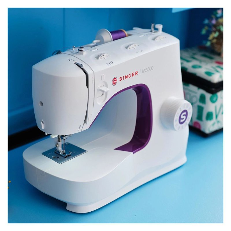 Portable Sewing Machine with 110 Stitches and Accessory Kit - Lightweight & Versatile