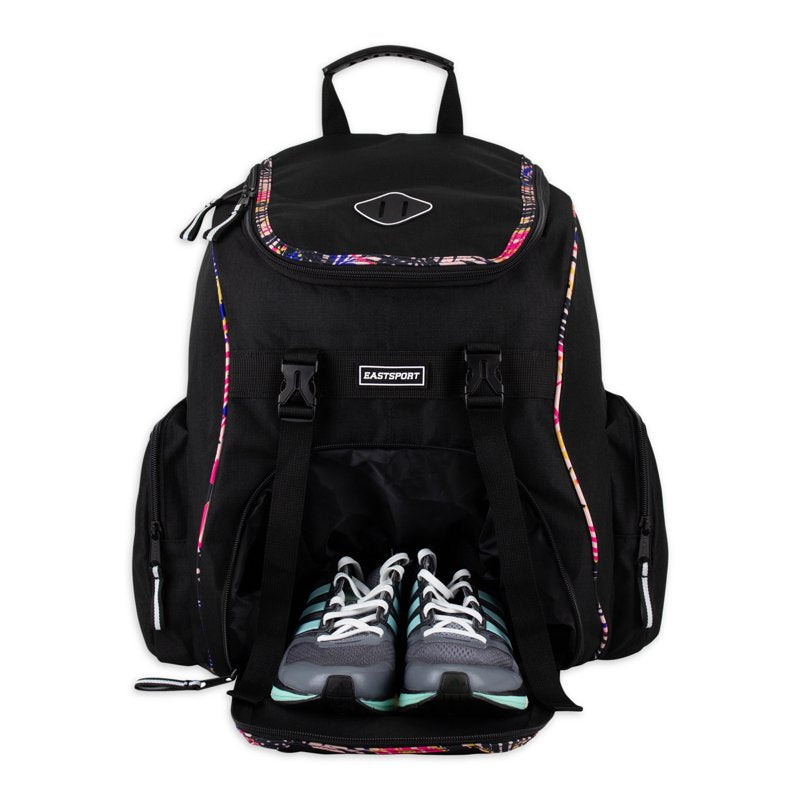 Unisex Laptop Backpack with Multiple Compartments and Padded Back Panel