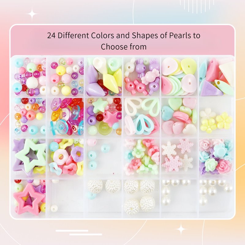 Bracelet Making Kit for Women Beads Jewelry DIY Craft Set - Style 4