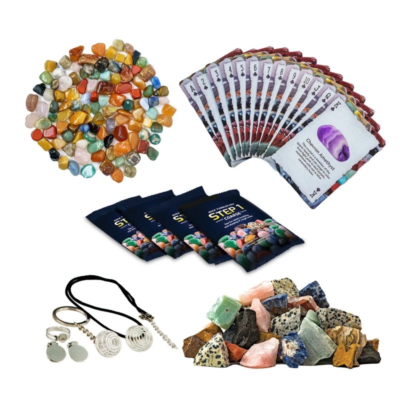 National Geographic Rock Tumbler & Gemstone Kit for Kids - Educational Science Set