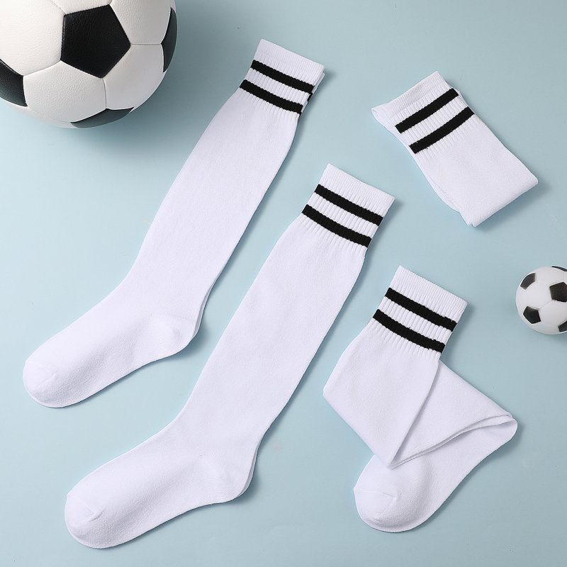 Kids Over Knee Soccer Socks - Breathable & Supportive Sports Socks for Children