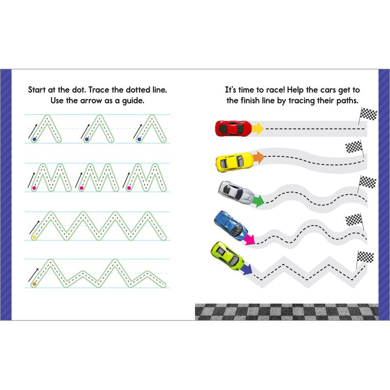 Kids Learn to Write Workbook for Pen Control and Letter Practice - Paperback