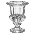 Omari Crystal Urn Vase - Elegant Glass Centerpiece for Decor or Drinkware
