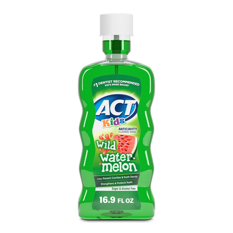 Kids Fluoride Mouthwash - Anticavity, Sugar-Free, Alcohol-Free, 16.9 fl oz