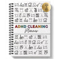 ADHD Cleaning Planner & Schedule Organizer - Household Chore Chart Notebook