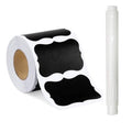 Reusable Chalkboard Labels Set - 150 Waterproof Stickers for Kitchen & Pantry Organization