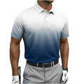 Men's Moisture Wicking Golf Polo Shirt Short Sleeve Collared Summer Performance Tops