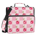 Zipper Binder Folder with Multiple Pockets 3-Ring Organizer Bag