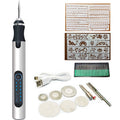 Cordless Engraving Pen for Jewelry Wood Metal Glass - Rechargeable Micro Carving Tool