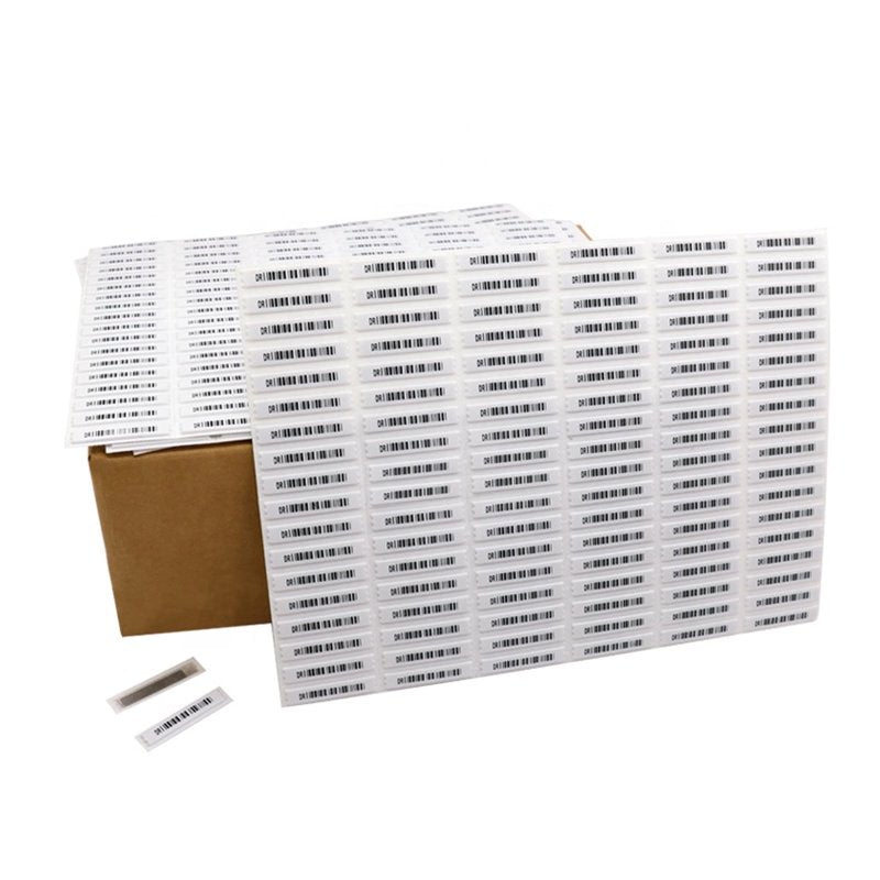 58kHz Retail Anti-Theft Security Labels 5000 Pack - Barcode-Style Adhesive Tags
