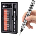 Wireless Mini Engraving Pen Kit with 30 Bits - Cordless Rotary Tool for Metal Wood Glass