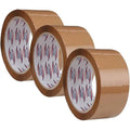 Heavy Duty Brown Packing Tape 6 Rolls - Industrial Shipping & Moving