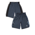 Youth Basketball Shorts 2-Pack for Boys - Breathable Mesh, Sizes 4-18
