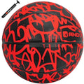 Rubber Basketball Size 7 Indoor Outdoor Graffiti Deep Channel Grip