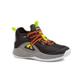 Kids Athletic Low-Top Sneakers - Sizes 12-6, Orange & Black