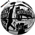 Youth Rubber Basketball with Pump - Indoor & Outdoor 27.5 Inch Size 5