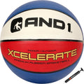 Regulation Size Rubber Basketball for Indoor and Outdoor Play - Deep Channel Grip, Size 7 (29.5")
