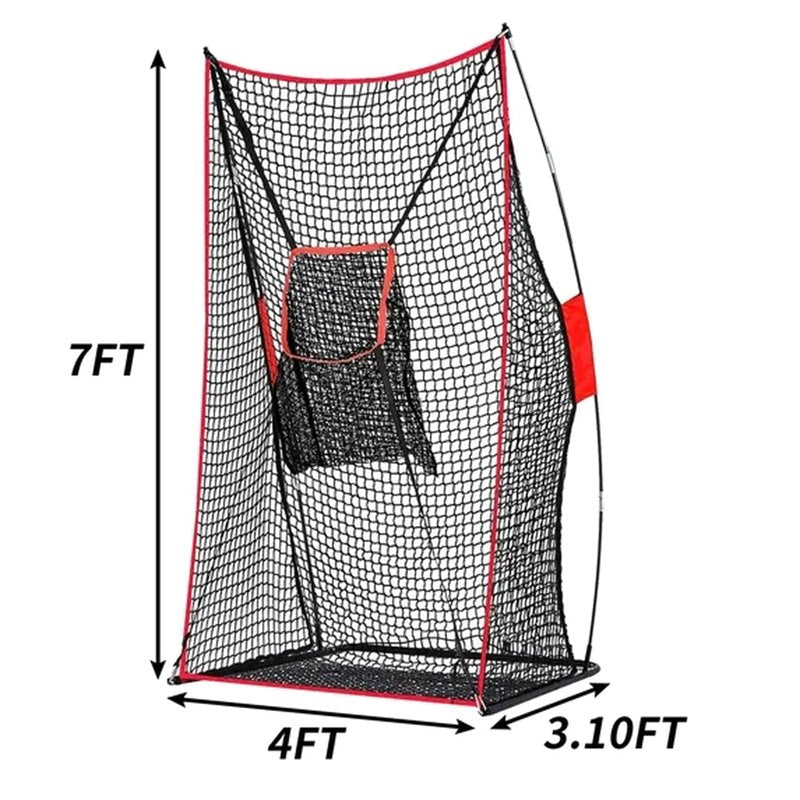 Football Kicking Net 7x4 ft - Heavy-Duty Training Net with Target Zone for Field Goal & Punting