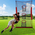 Football Kicking Net Practice Equipment - Improve Accuracy & Throwing Skills