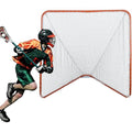 Portable Lacrosse Goal 6x6x7 Feet for Backyard & Practice Training