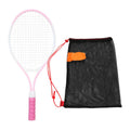 Kids Tennis Racket 21 Inch Lightweight Tennis Racquet for Beginners Pink