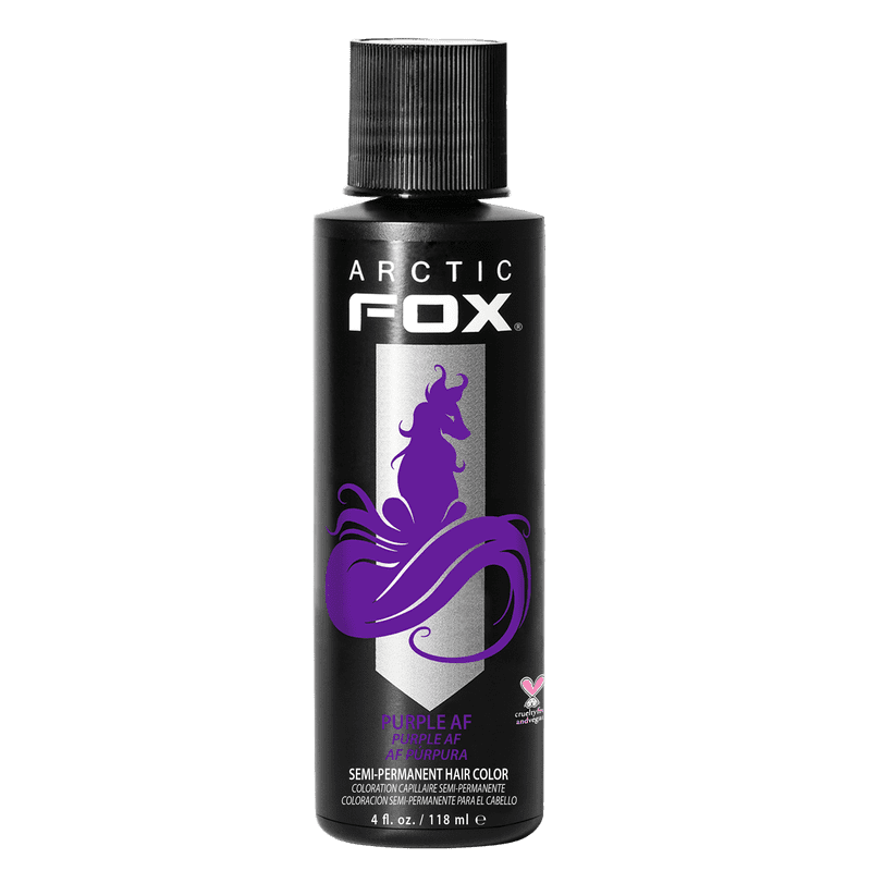 Vegan Semi-Permanent Hair Dye - Vibrant Purple Color, 4 Fl Oz