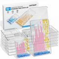15-Piece Diamond Painting Storage Trays with Lids - Craft Organizer Set