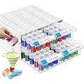 Diamond Painting & Bead Organizer Kit with Stackable Jars - Multiple Sizes