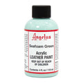 Acrylic Leather Paint for Purse & Vinyl - 4 Oz - Seafoam Green, Champagne, Grey, Coral