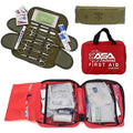 First Aid Kit Compact Emergency Medical Supplies for Home, Travel, Outdoors