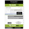 2026 Monthly Planner Refill - Loose-Leaf Desk Size, Julian Dates