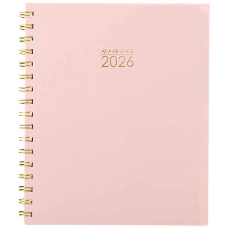 Weekly Monthly Planner Sunset Coral 7x8 Medium 2026
