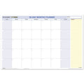 Undated 30-Day Horizontal Wall Calendar - Erasable Reversible Planner