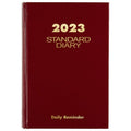 Daily Diary 2023 Planner with Notes and Monthly Summary - Small 5.75 x 8.25 Inches